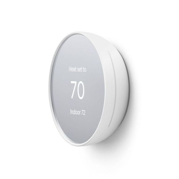 Open Box - Google -  Nest Thermostat Cotton Snow Snow - Picture 2 of 5